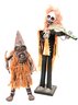 Vintage Handmade African Makishi Doll 12 Tall, Unique Ethnic 'Dia De  Skeleton' Violinist Is Approximately 1