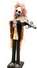 Vintage Handmade African Makishi Doll 12 Tall, Unique Ethnic 'Dia De  Skeleton' Violinist Is Approximately 1