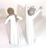Lladro Porcelain Figurines Includes Children In Nightshirts