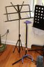 Music Accessories Includes, Foot Stand, On Stage Stand & Music Stands