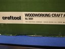 VINTAGE WOODWORKING CRAFT KIT WITH NICE VARIETY OF WOODWORKING TOOLS AS SHOWN IN PHOTOS