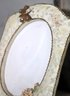 Pretty Picture Frame With A Floral Accent On Top For 5x7 Pictures, Includes A Smaller Frame With Butterfly