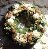 Large Decorative Holiday Wreath 32-inch Diameter
