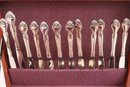 Set Of Tarnish Proof Flatware In The Affection Pattern By Community Silverware In Original Box