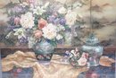 Limited Edition Print Titled Oriental Splendor By Lena Liu In Gold Frame With COA