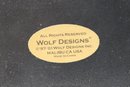 Wolf Designs Fitted Snakeskin Print Leather Jewelry Box With Key