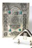 Large Illuminated Haggadah, & Silver-Plated Judaica Items