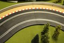 Pro GT 1:32 Scalextric Digital Slot Car Track With 5 Cars And  Lionelville Gas Station 6-24183 And More