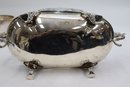 Magnificent Sterling Silver Centerpiece Bowl With Lions Head Handles  Topazio, Portugal Approx. 41.42 Ozt