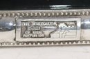 Large Sterling Silver Frame By The Jerusalem Fund With Embossed Design Of The Old City