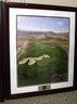 Pair Of Framed Photos Of Legends Golf Courses In Mahogany Frames