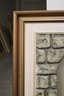 Mixed Media 3D Artwork Of Jewish Boy Climbing An Old Iron Window Grate