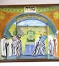 J P Weill Mixed Media Artwork Of Jewish Saying In Shadow Box Frame