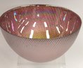Two Contemporary Decorative Bowls With Radiance Pearl & Mikasa Elite Crystal
