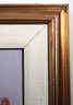 Original Painting Titled The Blues Signed By Artist In Gold Frame