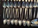 Lunt Sterling Silver Chateau Thierry Flatware Set - 71 Pc Serv. For 12 Plus