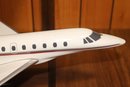 Collectible Model Airplane Citation X On Black Base.