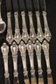 Lunt Eloquence Sterling Silver Luncheon Flatware Set - Serving For 12  Plus 5 Extra Serving Pc's - 77 Pc Total