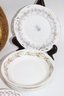 Fine Bone China Includes Limoges Bowls, Plates By Victoria, Silesia Floral Plates, Lafayette 22kt Gold Plates.