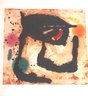 Attributed To Joan Miro Color Etching Titled Le Dandy, Pencil Signed, And Inscribed HC