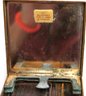 Unique Vintage Evans Clutch Handbag With Assorted Compartments & Vintage Lighters Mop Encased & Trim Lite