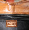 Two Vintage Leather Pocketbooks With Zushi & PP Fougy, France