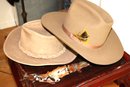 Minnetonka Genuine Leather Hat Size L & Resistol Xxx Beaver Hat Size 7  From Sabas Arizona