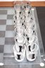 True Shot Glass Chess Drinking Game With Glass Chessboard