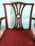 Pair Of Chippendale Style Dining Room Armchairs