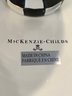 McKenzie Childs Large Courtly Check Cake Platter