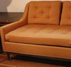 Vintage MCM Sofa With Tufted Cushions