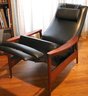 Vintage MCM Recliner Chair, Well Made With Pegged Design By Madison Furniture Indiana Company.