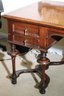 Vintage Mahogany Writing Desk Made With Quality Tongue And Groove Craftsmanship And A Fine Polished Finish!