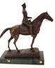 Sydney March British Cavalry Officer Bronze Sculpture