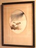 Framed Watercolor Painting By The Artist Peterson 1979 In A Matted Frame
