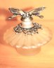 Swarovski Butterfly On Stand, Crystal Bird, Art Glass Paperweight With Agate Slice  Bird & Butterfly