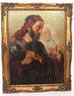 Vintage Religious Portrait Painting Signed By The Artist