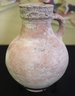 Antique Byzantine Circa 400-600 Clay Jug Found In Beit Sahour Israel With COA.