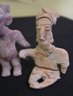 Jalisco West Mexican Clay Figures Featuring Nayarit Mexican Figure.