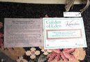 Vintage Floral Karastan Wool Area Rug From The Garden Of Eden Collection