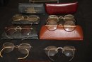 Collection Of Vintage Spectacles In Assorted Sizes & Condition