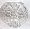 Round Etched Crystal Vase & 2 Small Waterford Crystal Bowls
