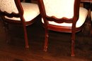 Thomasville Traditional Style Dining Room Table 10 Chairs. Also Includes Velvet Backed Table Pads.