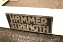 Hammer Strength Weight Bench On White Metal Base