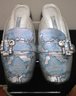 3 Pairs Of Women's Shoes Includes Blue Prada Slip Ons