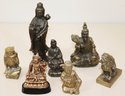 Collection Of Assorted Miniatures As Pictured, Includes Brass Pieces & More