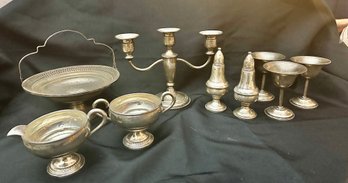 Mixed Lot Of Weighted Sterling Silver Pieces