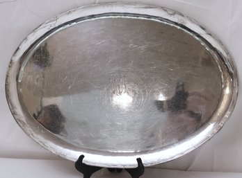 Sterling Silver Large Serving Tray By Sanborns, Mexico
