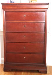 Thomasville Impressions 6 Drawer Gentlemans Dresser In The French Directoire Style