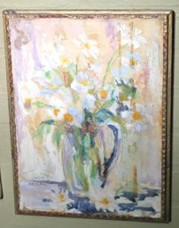 Daisies Floral Still Life Painting By Kurt Kurtis